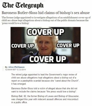 Image result for butler sloss cover up for church